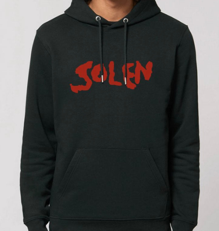 Solenhoodie svart